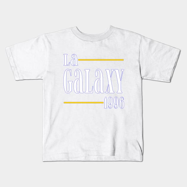 LA Galaxy Classic Kids T-Shirt by Medo Creations